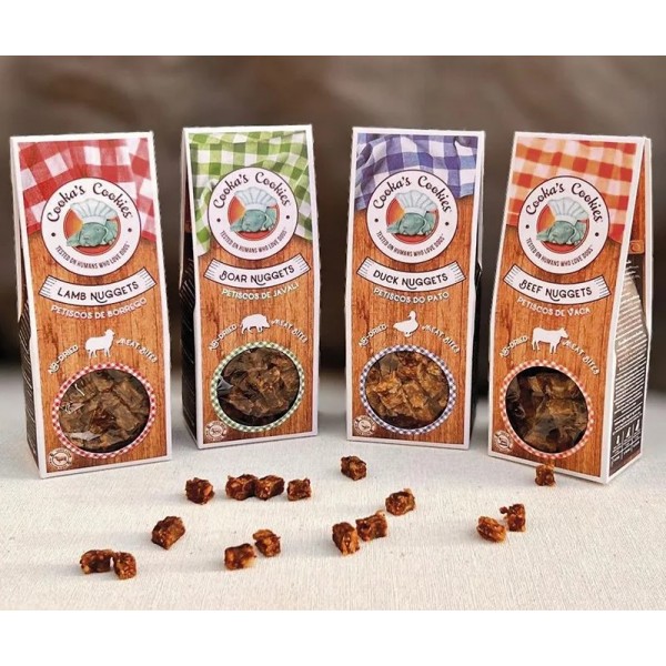 FRIANDISES NUGGETS pour chien AGNEAU COOKA'S COOKIES