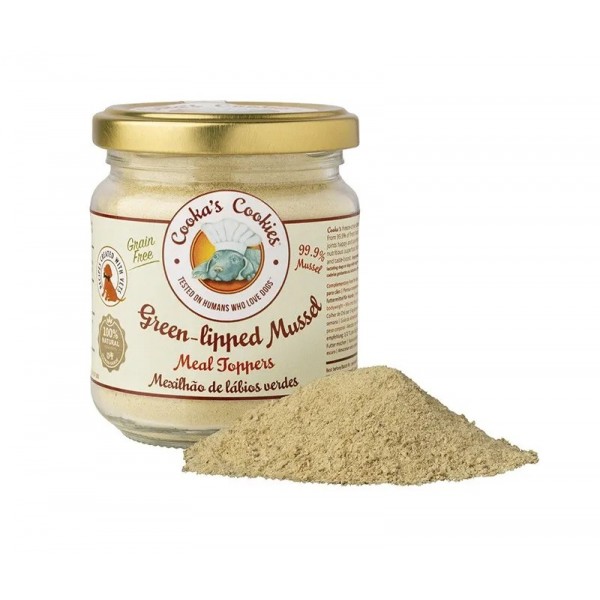 Friandises pour chien et chat Booster de repas MOULE VERTE COOKA'S COOKIES