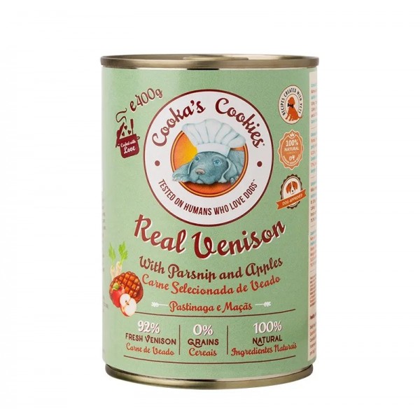 PATEE pour chien de GIBIER COOKA'S COOKIES