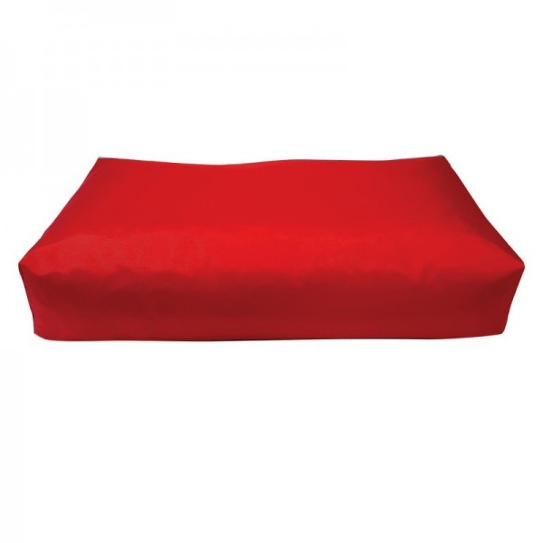 MATELAS RECTANGULAIRE pour chiens imperméable couleur rouge DISTRIDOG