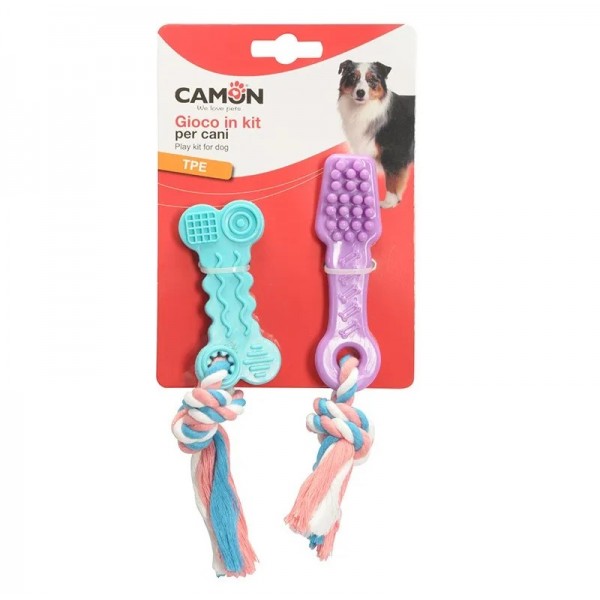 copy of Corde avec os peluche sonore 18 cm CAMON