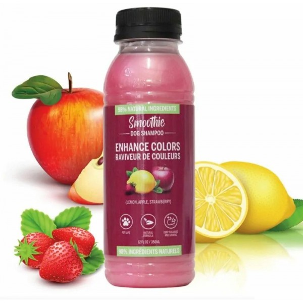 Shampooing SMOOTHIE pour chien raviveur de couleurs