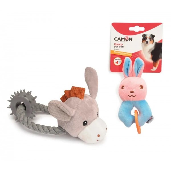 copy of Corde avec os peluche sonore 18 cm CAMON