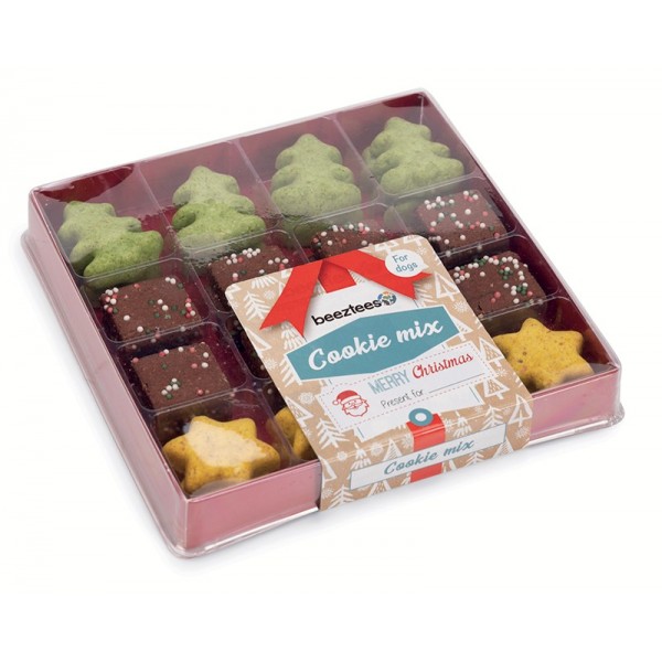 FRIANDISES pour chien Coffret de 32 biscuits de NOEL BEEZTEES