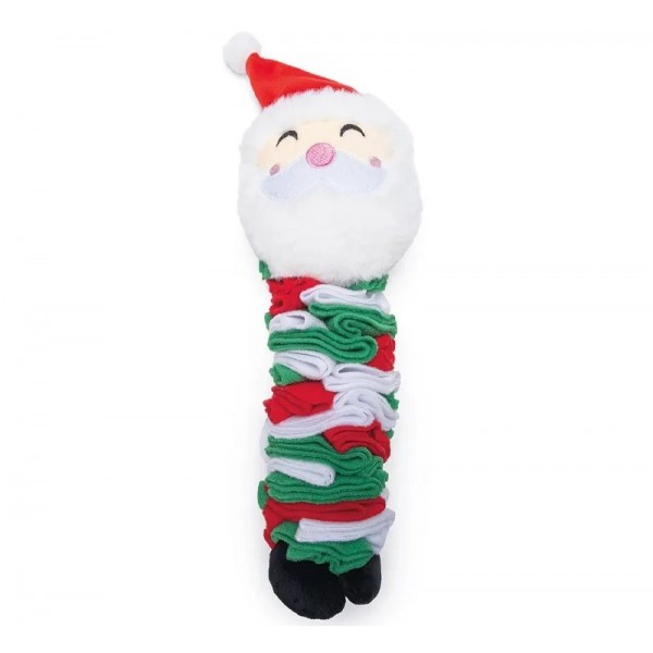 JOUET pour chien Peluche de fouille PERE NOËL BEEZTEES