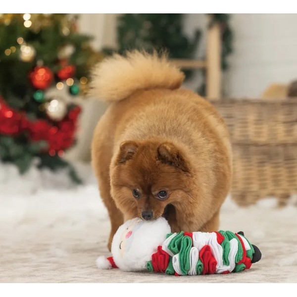 JOUET pour chien Peluche de fouille PERE NOËL BEEZTEES