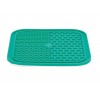 TAPIS A LECHER pour chien carré vert BEEZTEES